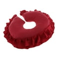thumbnail image 4 of and salon Massage Table Cradle Pillow Neck Head Cushion Travel - Red, 30cm, 4 of 8