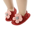thumbnail image 2 of Fortune Baby Girl Sunflower Princess Sandals Infant Summer Prewalker Shoes, 2 of 7