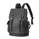 thumbnail image 2 of Mochila para hombre, de piel suave, escolar, de gran capacidad, informal, para negocios, viajes, ordenador, mochila sencilla, 2 of 5
