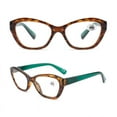 thumbnail image 3 of Candy Color Reading Glasses Spring Hinges Readers Cat Eye Womens Plastic Presbyopic Glasses, 3 of 3