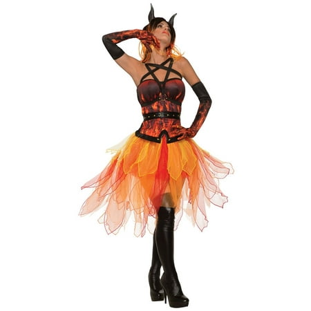 Adult Devil Tutu Halloween Costume Accessory
