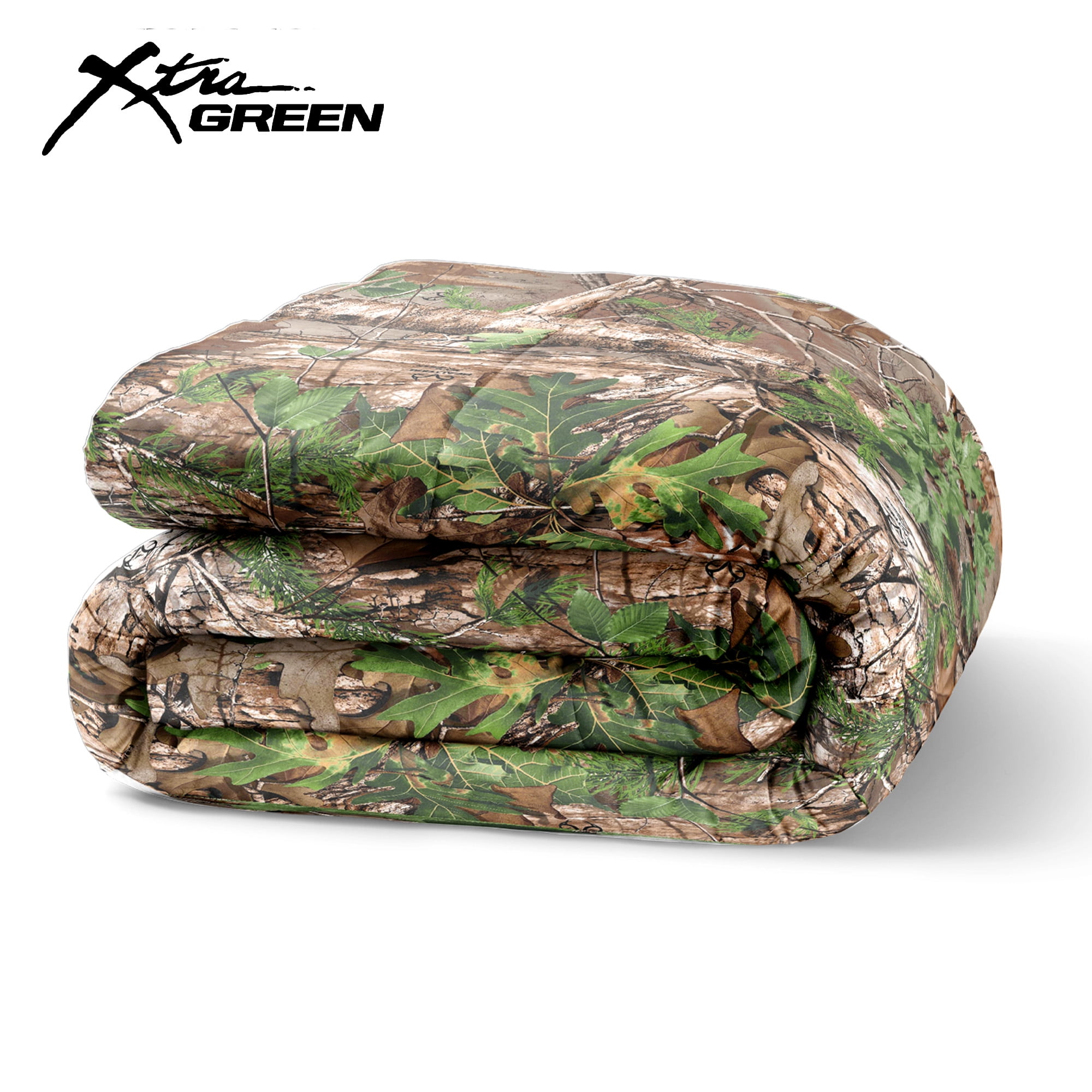 Realtree Xtra Green Camo Twin Bedding Set, Comforter and Shams