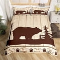 thumbnail image 1 of Maxcorners Brown Bear Handmade Bedding Set, 1 of 4