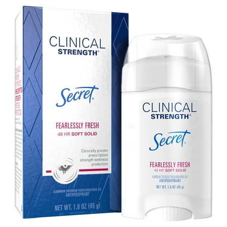 UPC 037000840695 product image for Secret Clinical Strength Antiperspirant and Deodorant for Women Smooth Solid, Fe | upcitemdb.com