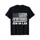 thumbnail image 1 of Camiseta "Yerno Favorito" - Estampada - Cómoda, transpirable, informal, manga corta - Negra, para hombre, 220 g, para deporte y tiempo libre, 1 of 6