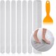 thumbnail image 1 of Juego de pegatinas antideslizantes para ducha, tiras de seguridad antideslizantes para bañera, alfombrilla transparente para baño, cocina, escaleras, 24 piezas, 1 of 5
