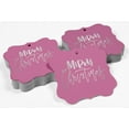 thumbnail image 4 of Inkdotpot Merry Christmas Bottle Tag Real Silver Foil Favor Bracket Shape Hang Tags Pack Of 100, 4 of 7
