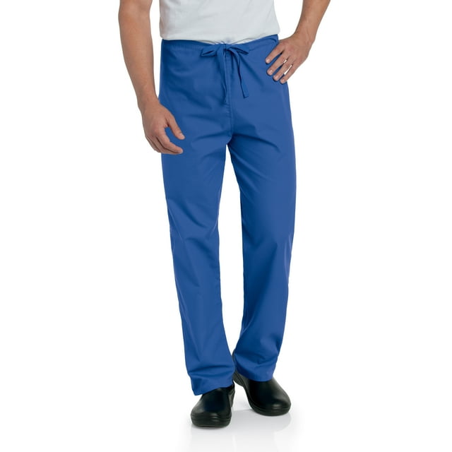 Landau Essentials Pantalon de Sarrau Réversible pour Hommes et Femmes : Unisexe, Coupe Classique Décontractée, Sarraus Médicaux à Cordon 7602
