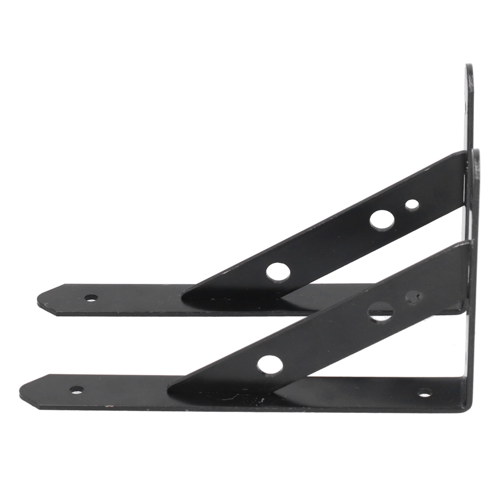 LYUMO Floating Shelf Bracket,2Pcs Shelf Brackets Cold Rolled Steel
