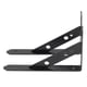 thumbnail image 5 of Soportes de estante de acero laminado en frío, soporte de estante flotante Triangular estable, resistente a la corrosión, a prueba de herrumbre, 2 uds., 5 of 5