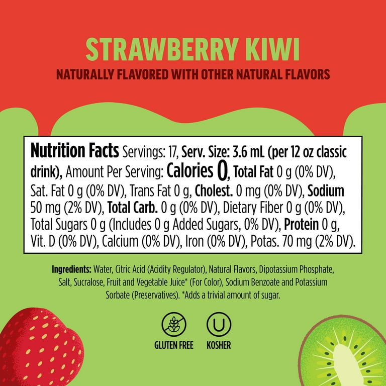 Ninja Thirsti FRUITI CHILL Strawberry Kiwi Flavored Liquid Ninja Thirsti FRUITI CHILL Strawberry Kiwi Flavored Liquid