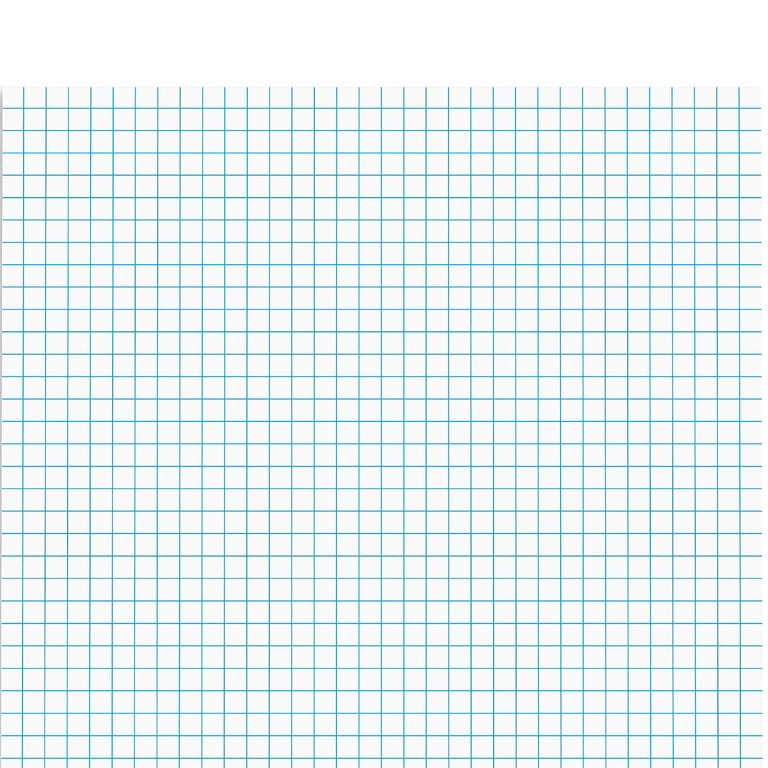 Staples Graph Pads, 8.5" x 11" White, 4 Squares/Inch, 6 Pack photo 6