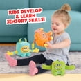 thumbnail image 2 of Monstruos de peluche sensoriales WowWee Super Simple Hugo Green 0+, 2 of 6