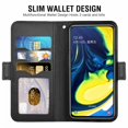 thumbnail image 2 of Case for Samsung Galaxy A80-A90, Phone Case Leather, Case Flip Case Magnetic Leather Case Protective Cover, 2 of 6