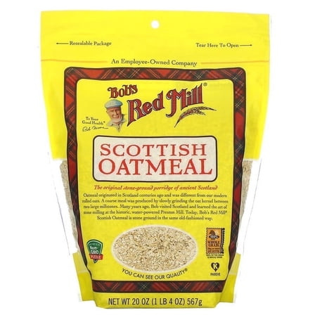 Bob's Red Mill, Scottish Oatmeal, 20 oz Pack of 3
