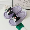 Sanrio Kuromi Slippers Women Anime My Melody Kawaii Cinnamoroll Summer ...