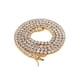 thumbnail image 1 of Collar de tenis, collares de circón ligeros a la moda, cadenas de diseño especial, accesorios para regalos de Navidad y cumpleaños Ropa, zapatos y accesorios Miscelánea 4 mm dorado 16 pulgadas Guardurnaity AP014678-15, 1 of 6