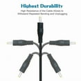 thumbnail image 3 of X5 Usb To Dc Power 2.5X0.7Mm Barrel 5V 3.3Mm Diameter Charging Cable Cord, 3 of 6