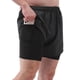 thumbnail image 1 of Pantalones cortos de hombre Pantalones cortos deportivos para hombres con forro 2 en 1 con bolsillos Pantalones cortos de secado rápido para correr Ciclismo Fitness Irfora Pantalones cortos de hombre, 1 of 7