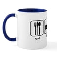 thumbnail image 2 of CafePress - Eat Sleep Mock Trial Mug - 11 oz Ceramic Mug - Novelty Coffee Tea Cup, 2 of 6