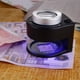 thumbnail image 5 of Lupa de 30 aumentos con luz, lupa portátil de escritorio de metal, escala plegable, lupa de costura, lupa para textiles, herramienta óptica para joyería, monedas, lupa de $30X para joyero, 5 of 7