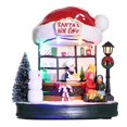 thumbnail image 1 of Cateissary Christmas Ornaments Coffee Shop Decoration Decor Adorable Figurine Christmas Crafts Supply Present Gift Window Kits de decoración para fiestas Cateissary HA038157-00, 1 of 6