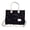 Navy blue, variant on Large Capacity Tote Bag for Women 2025 New Commuter Shoulder Bag College Student Ins Trendy Versatile High-Quality for Bible