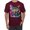 Maroon, variant on Cute Cat | Dean Russo Art Animal Lover Men's T-Shirt, Maroon, 5X-Large