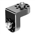 thumbnail image 3 of 2pc 1/4 3/8 Screw Extension 90° Right Angle Mount Adapter for Tripod Monitor Video Image Transmission DSLR Camera Cage, 3 of 7