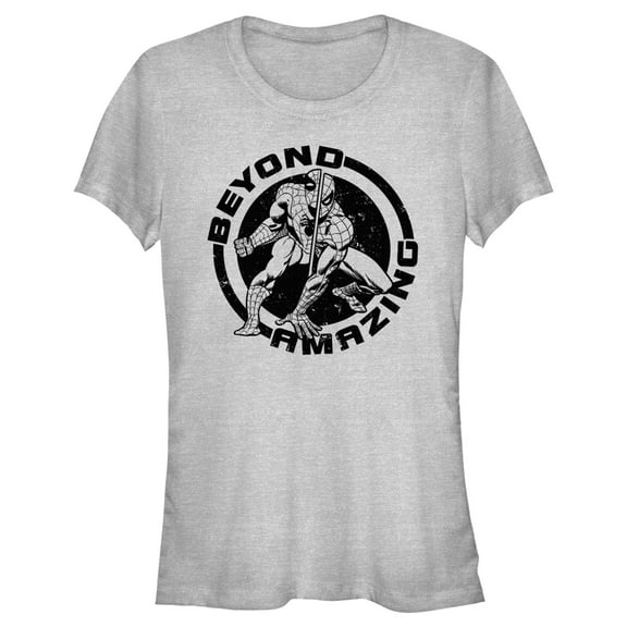 Junior's Marvel Spider-Man Beyond Amazing CIRCLE BEYOND AMAZING T-Shirt