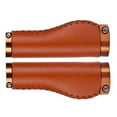 thumbnail image 1 of Leather Bike Handlebar Grips, Lockable Durable Bike Handlebar Grips  for Bicycles, 1 of 7