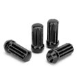 thumbnail image 2 of M14x1.5 Hjulmuttrar 24 Stycken 14mmx1.5 7 Spline Drive Awl Koniska Hjulmuttrar 2 tum Långa Svarta Med 2 [db], 2 of 5