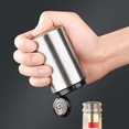 thumbnail image 3 of Automatic Corkscrew Magnetic Push Pull Beer Corkscrew Stainless Steel For BBQ Bar Party Kitchen, 3 of 4