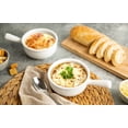 thumbnail image 4 of Kook French Onion Soup Crock Ceramic Bowls 4-Piece Stoneware Kitchen Set, White, 4 of 4