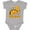 AC-Heather Grey, variant on Inktastic 1st Birthday with Taco and Confetti Boys or Girls Baby Bodysuit