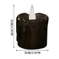 thumbnail image 3 of 4pack Black Battery Operated LED Votive Candles, Flickering Flameless Tea Lights for Holiday Decor, 3 of 6