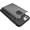 thumbnail image 6 of Nakedcellphone Case for iPhone 8 / iPhone 7, Tough Rugged Anti-Shock Cover - Matte Gray, 6 of 10