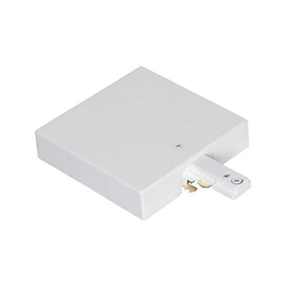 Jesco Lighting J1TBLE-WT T Bar End Feed, White