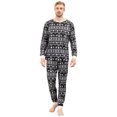 thumbnail image 3 of jsaierl Matching Christmas Pajamas for Family, Holiday PJs for Women/Men/Kids/Couples, 2 Piece Vacation Cute Printed Loungewear Sleepwear Sets, 3 of 7