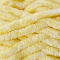 thumbnail image 2 of Mainstays Heathered Chenille Yarn 33 yd Lemonade 100% Polyester Super Bulky pack of 4, 2 of 5