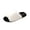 White, variant on Willtoo Fuzzy Slippers for Women Open-Toe Slip On Memory Foam House Shoes Anti-Slip Indoor & Outdoor Fluffy Slides