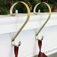 thumbnail image 5 of Haute Decor Stocking Scrolls ® - Glitter Gold,  Size: 4 Pack, 5 of 5