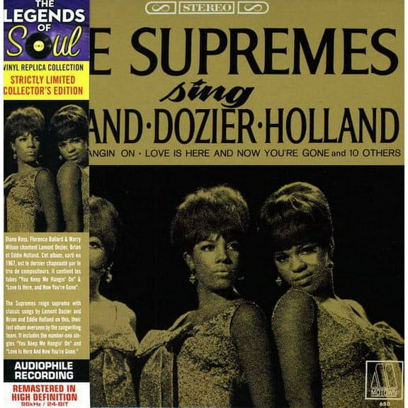 The Supremes - Sing Holland Dozier Holland - Music & Performance - CD