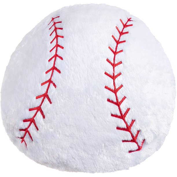 Baseball Pillow Big Baseball Throw Pillow Soft Stuffed Baseball Plush