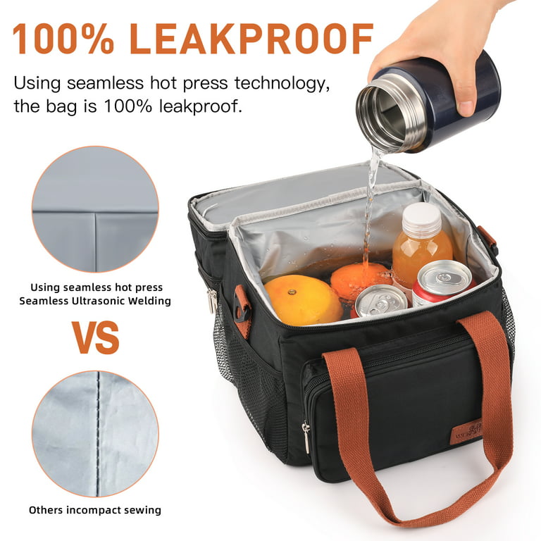 Leakproof Work Portable Food Storage Freezable Cooler Bag Lunch