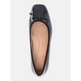 thumbnail image 4 of Time and Tru Women's String Bow Block Heel Ballet Shoes, Wide Width Available, 4 of 5