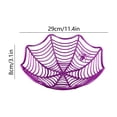 thumbnail image 3 of Tyidzon Halloween Candy Bowl Spider Web Trick or Treat Dish Decorations Indoor, Plastic Bowl Spooky Party Table Decor Snack Serving Dishes, 3 of 6