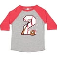 thumbnail image 3 of Inktastic Baseball Second Birthday Two Years Old Boys or Girls Toddler T-Shirt, 3 of 5