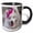 Black/White, variant on 3drose, Samoyed in Palm Desert, California., 11oz Mug