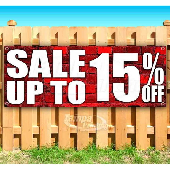 Sale Up To 15% Off 13 oz Vinyl Banner With Metal Grommets